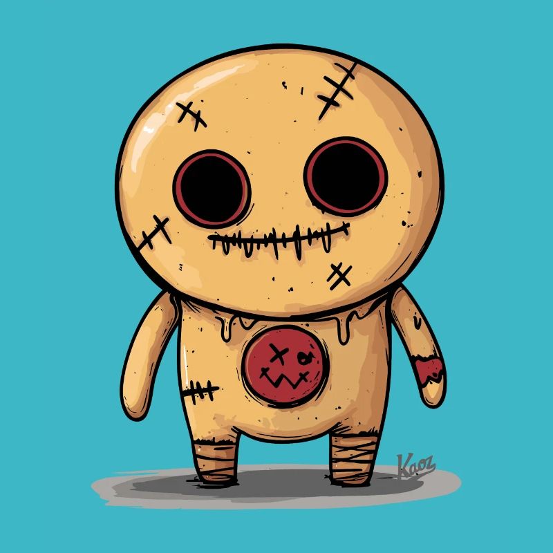 Voodoo-Lebkuchen-Puppe
