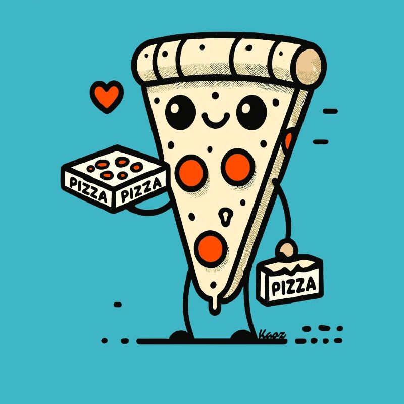 Pizza Slice Boy: Lustiger Lieferjunge