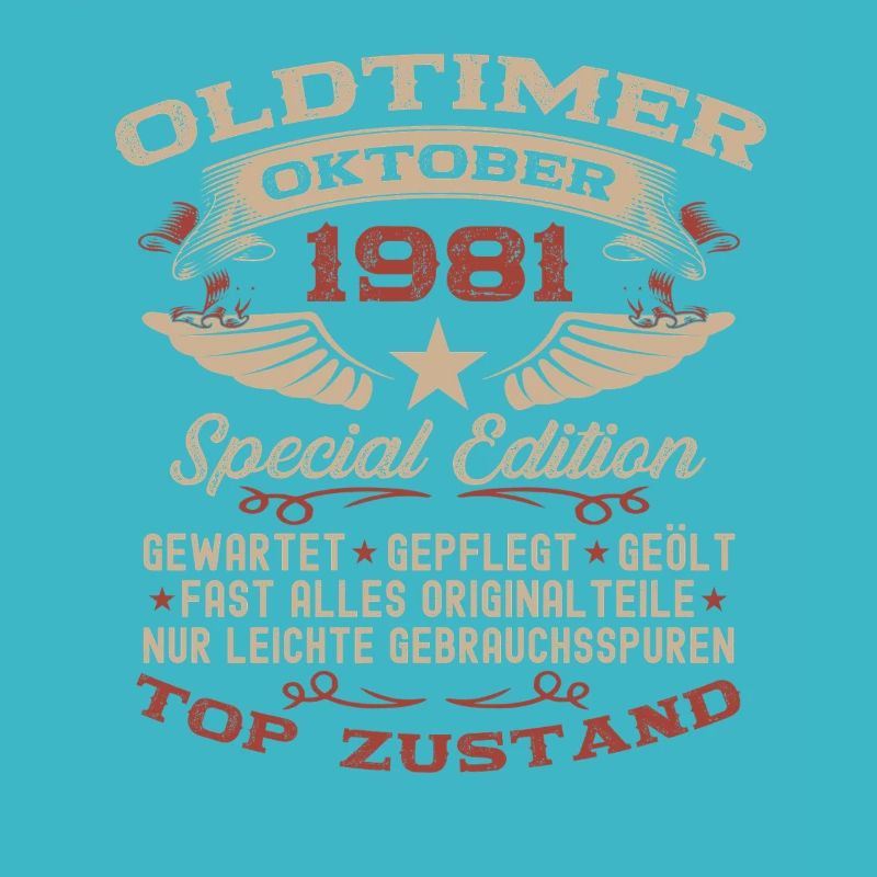 44. Geburtstag Geschenk Oldtimer Oktober 1981