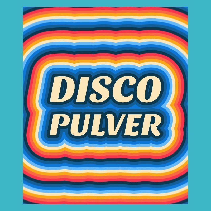 Disco Pulver Retro Logo