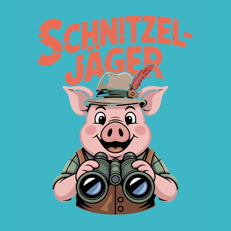 Schnitzeljäger Schwein Schnitzel Koch Essen