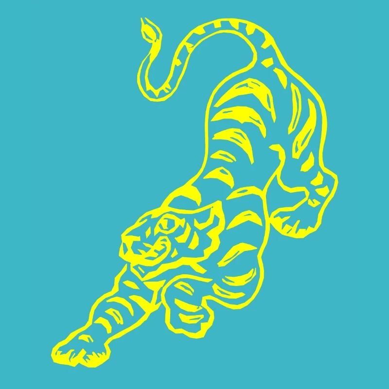 Chinese tiger pattern