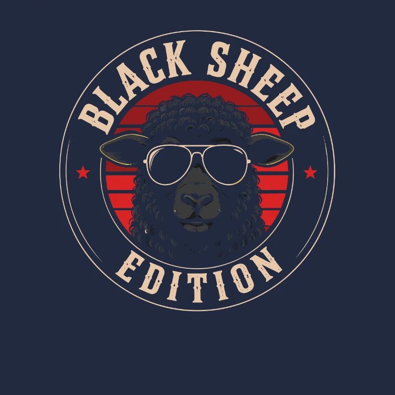 Black Sheep Edition Retro Logo Tee