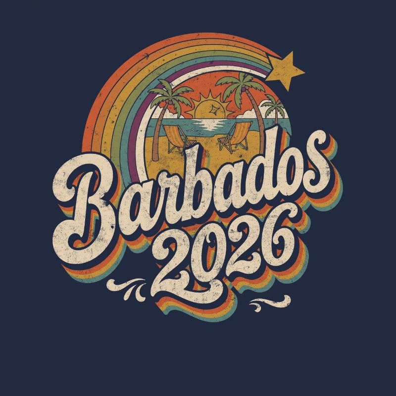 Barbados 2026 Beach Retro