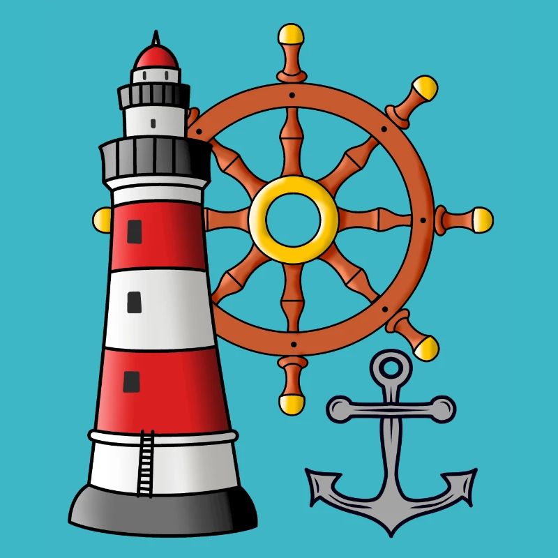Phare Roue de commande Anker Marin Ahoi