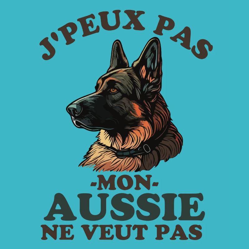 Drôle Aussie Berger Australien