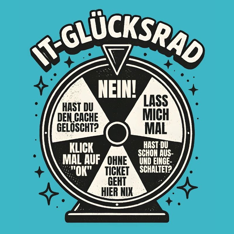 IT Support Glücksrad Service Desk IT Helpdesk