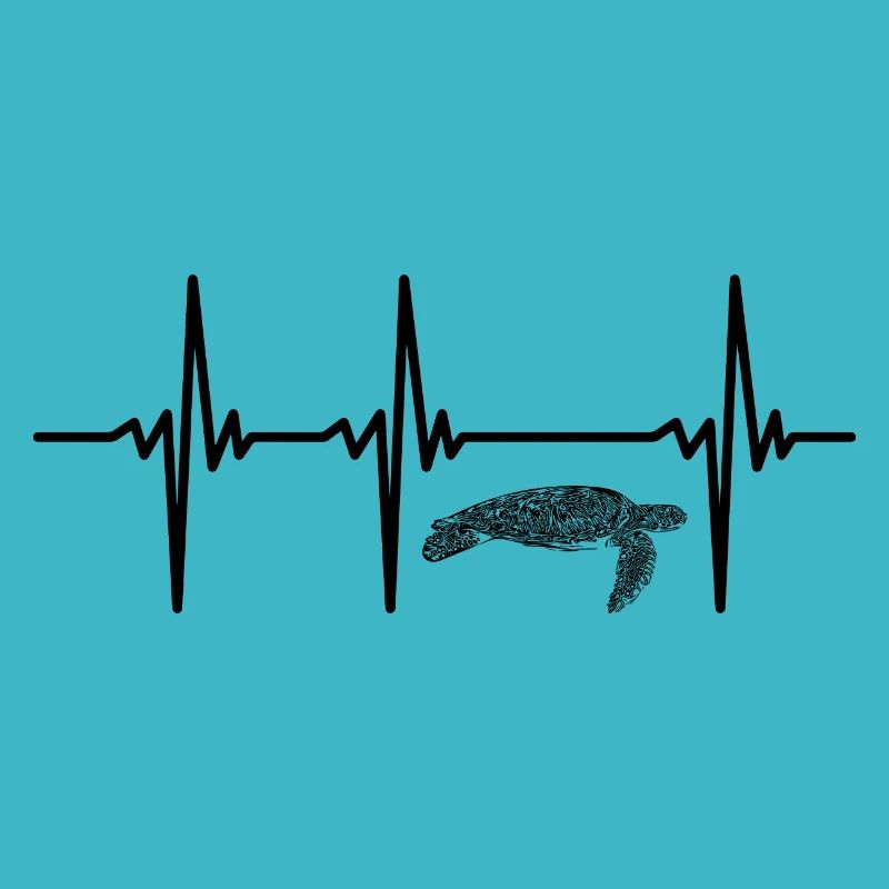 Heartbeat for diving turtles
