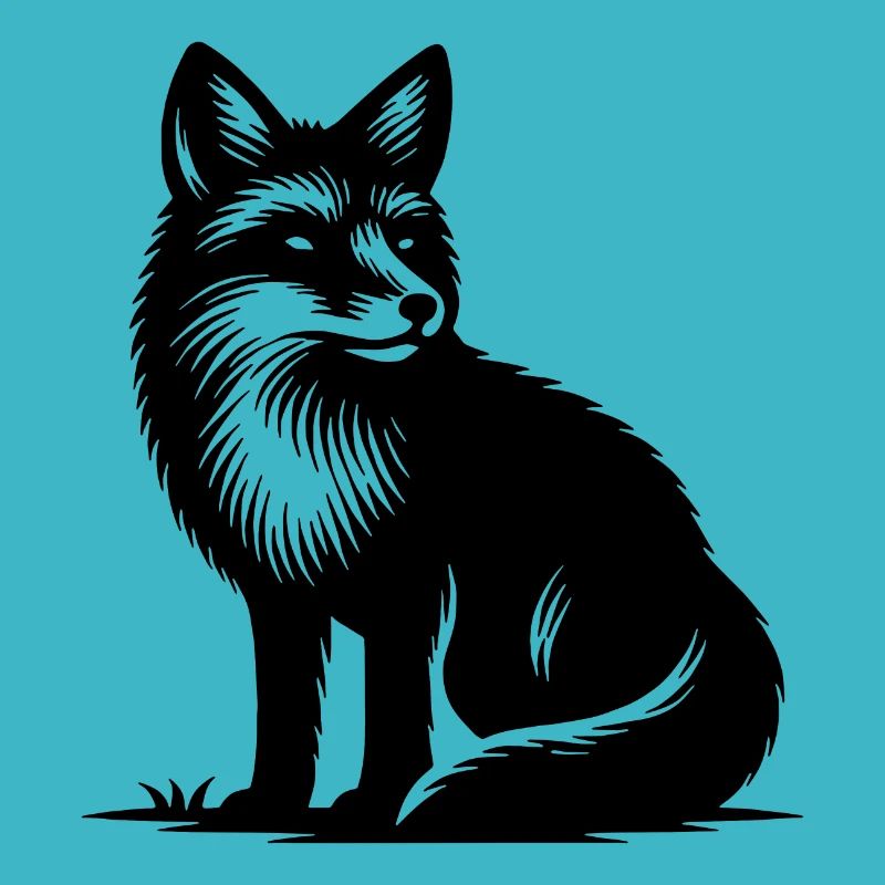 Niedlicher schlauer Fuchs
