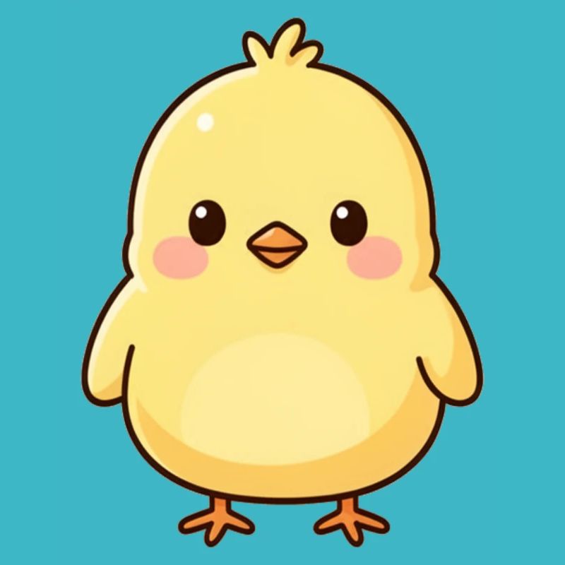 Cute Kawaii Chick Gift