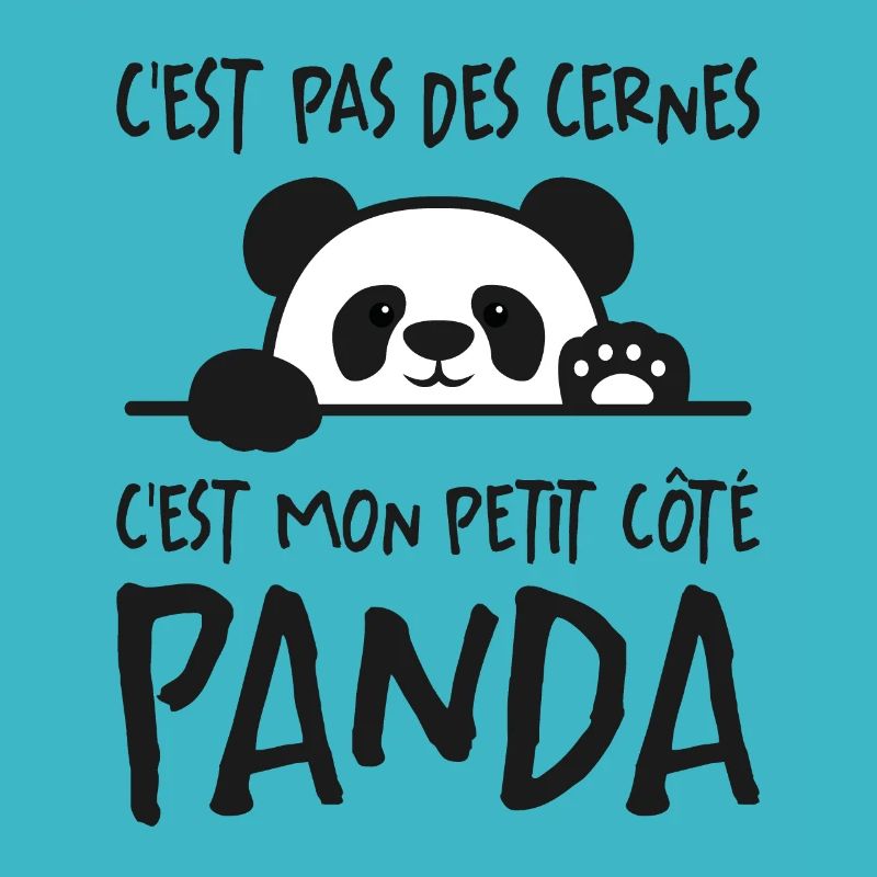 C'est Pas Des Cernes Citation Idée Cadeau Panda