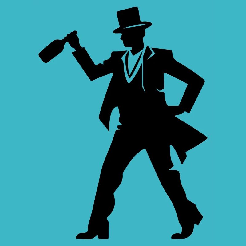 Bachelor Boozing Drunk Dancing Enterrement de vie de garçon