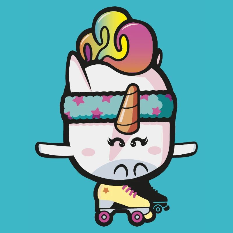Licorne roller disco