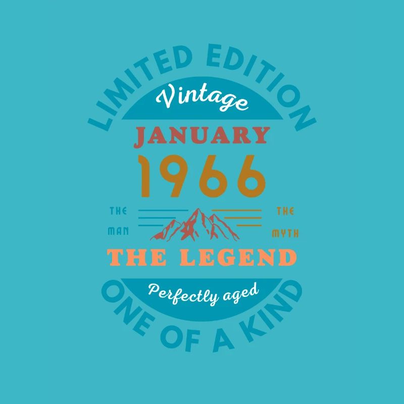 January 1966 Anniversaire Édition Limitée