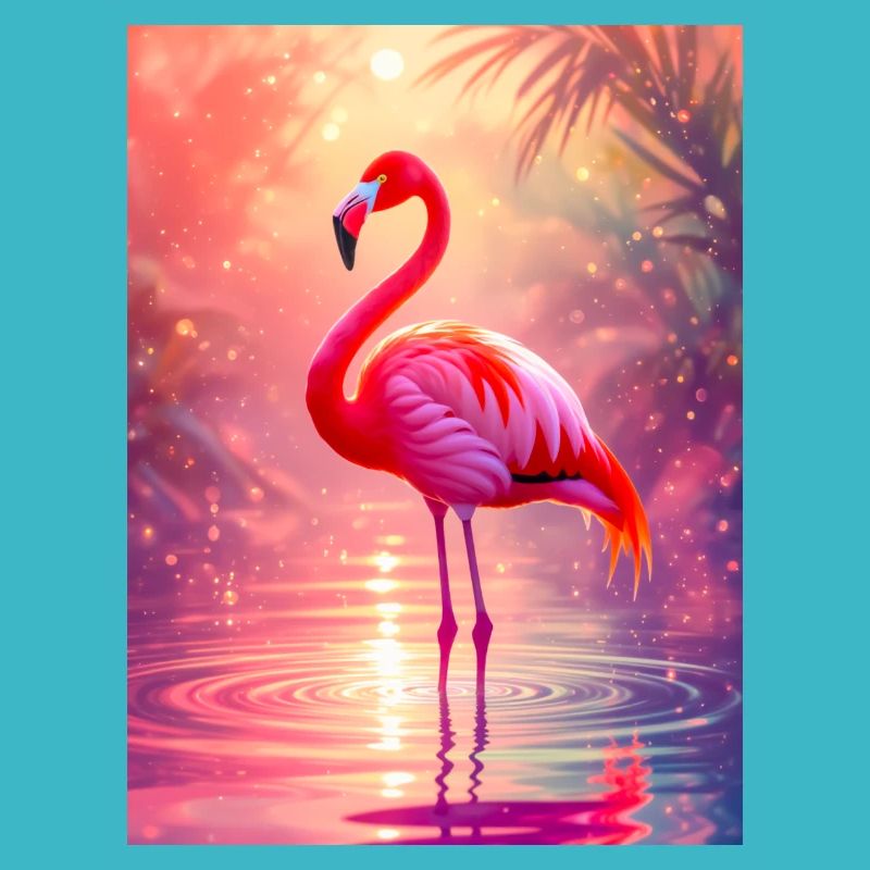 Flamingo – Geist der Anmut und Farbe