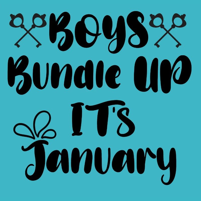 Boys Bundel up its January