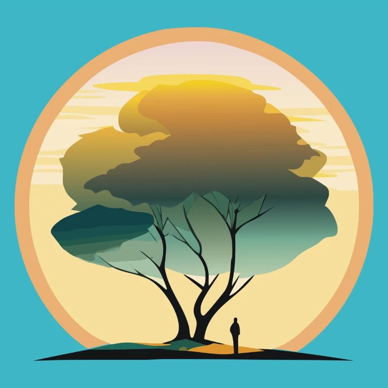 Morgenglanz: Baum des Erwachens