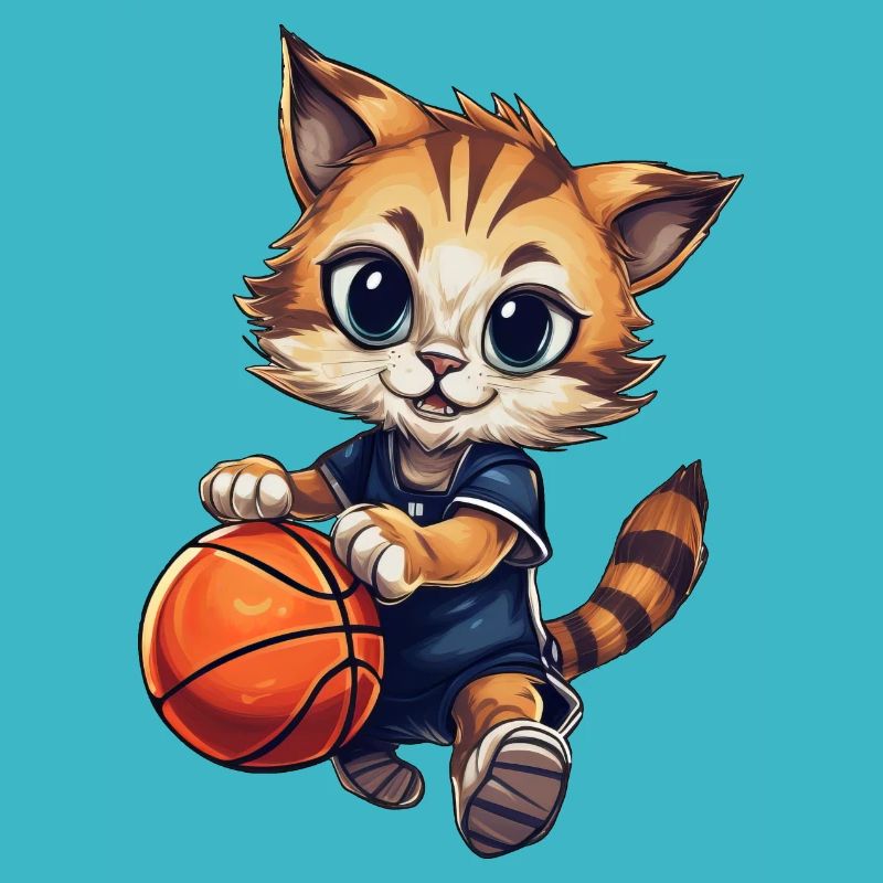 Basketball Kitten