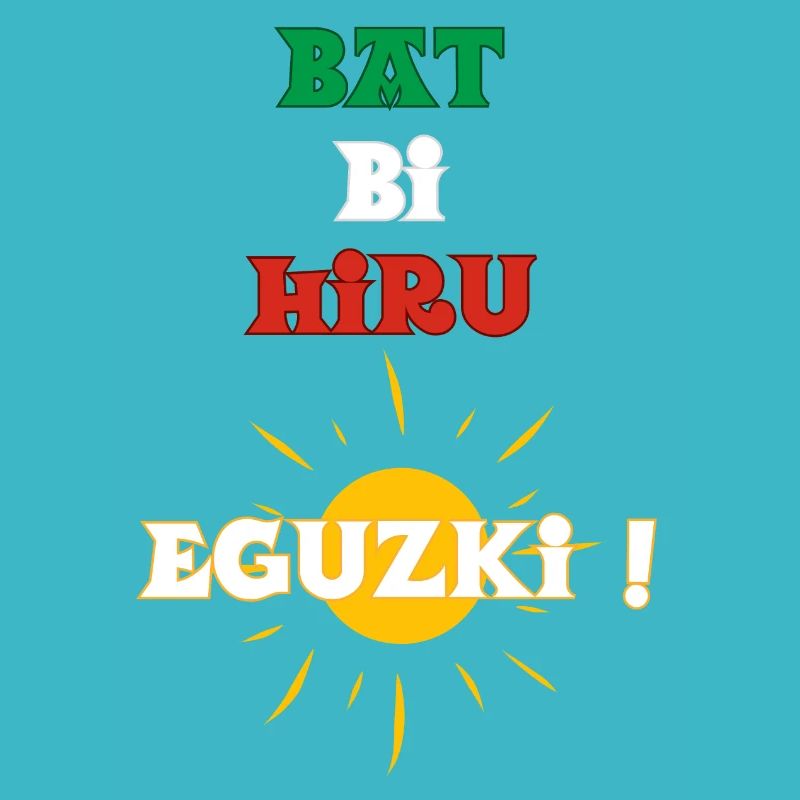 Defeated Bi Hiru Eguzki! 1, 2, 3 sun in Basque