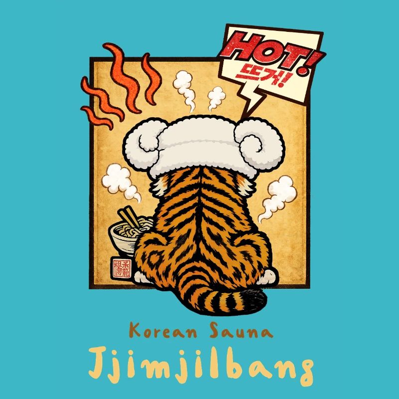 Sauna coréen Jjimjilbang Tiger
