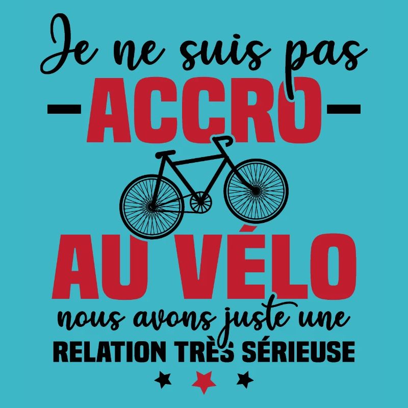 Je ne suis pas accro au vélo