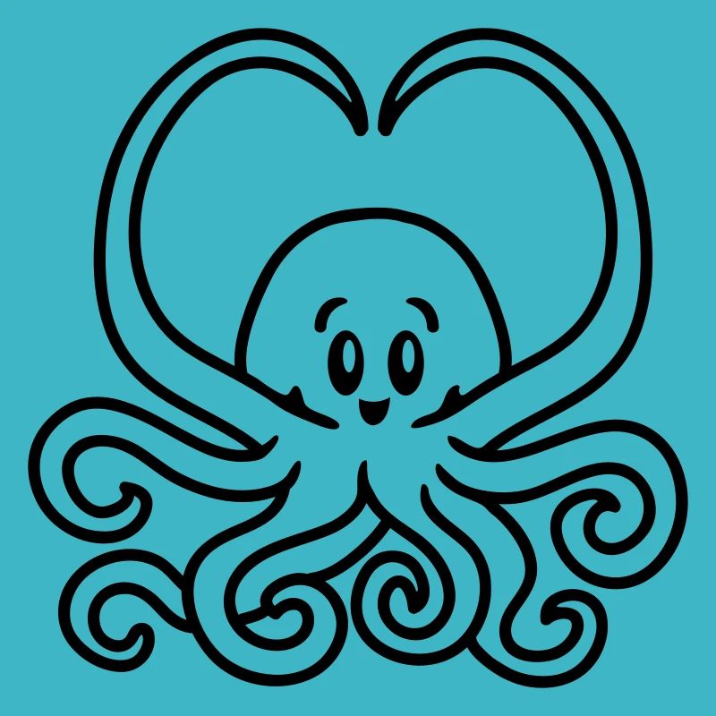 Squid heart - line