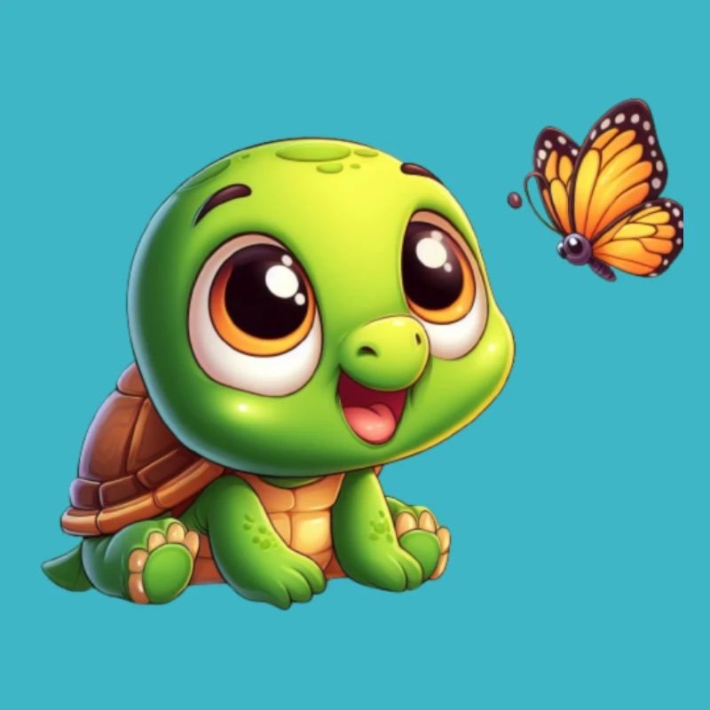 Karikatur Schildkröte 1