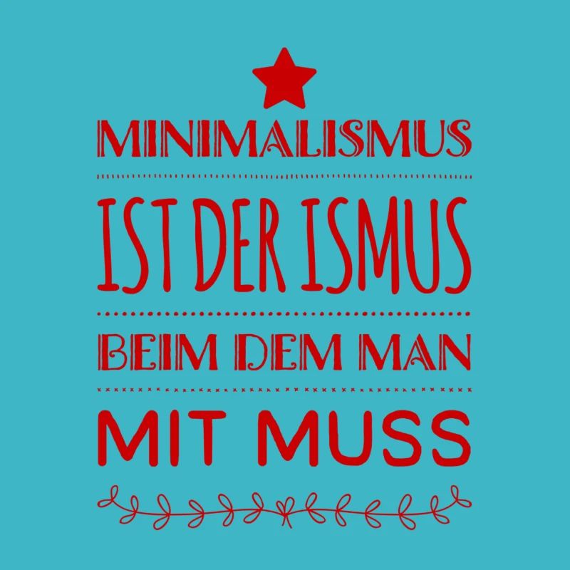 ich lebe minimalistisch
