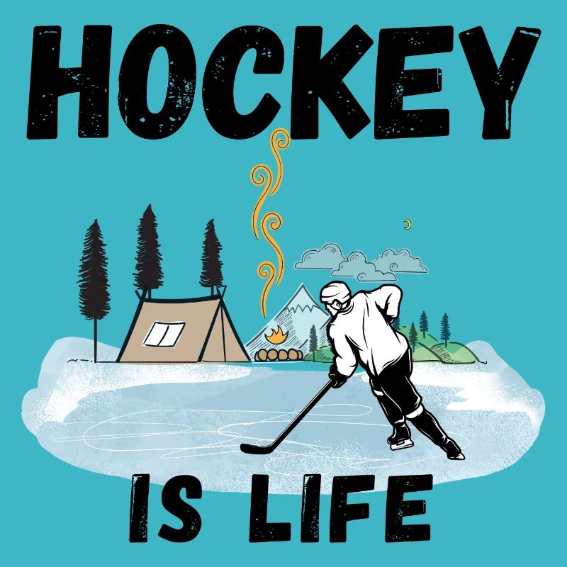Eishockey Camping