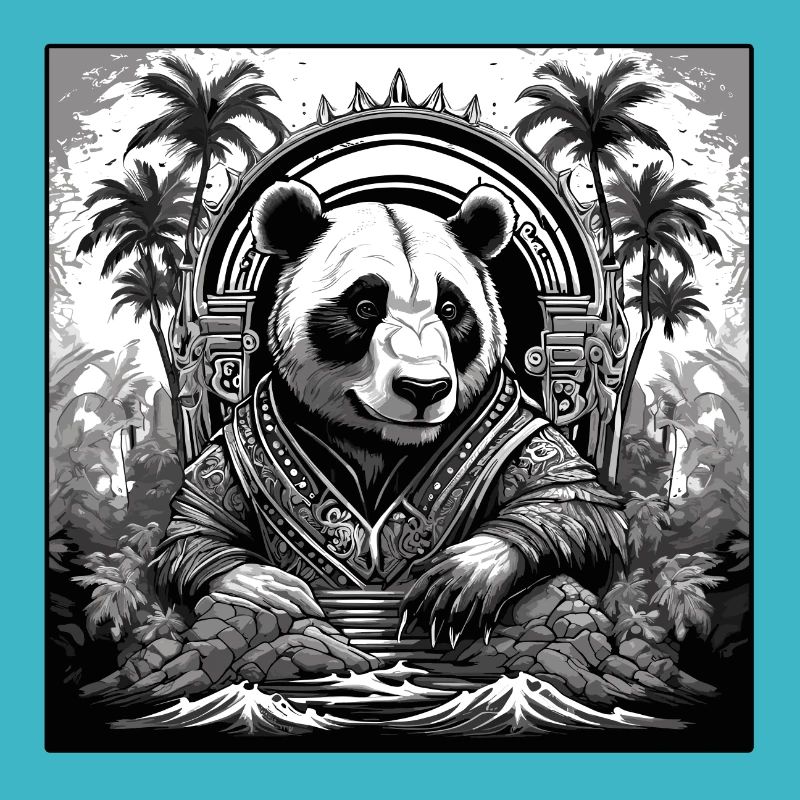 Tattoo / Animal / Art / Cool / Comic / Panda