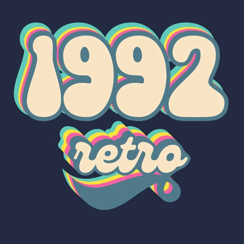 1992 retro idée cadeau