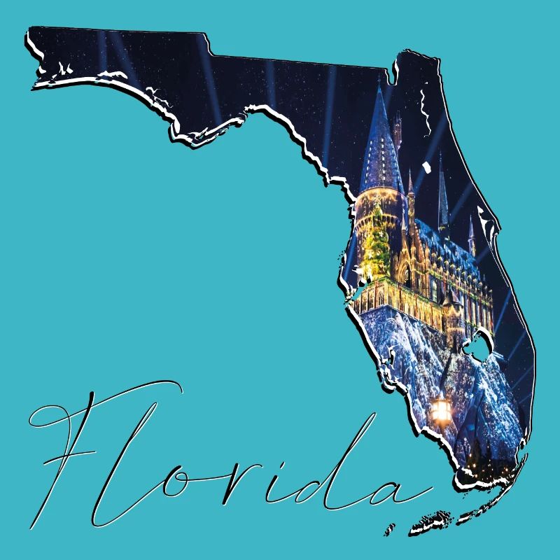 Universal Studios in Florida State Landkarte FL