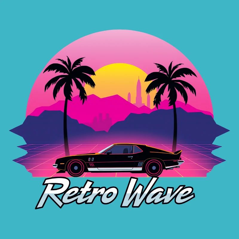Neon Retro Synthwave