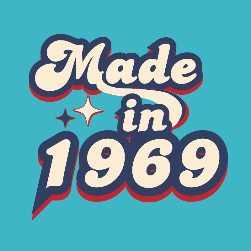 Made in 1969 retro