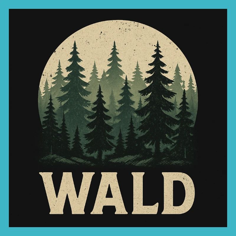 Conception de forêt de sapins