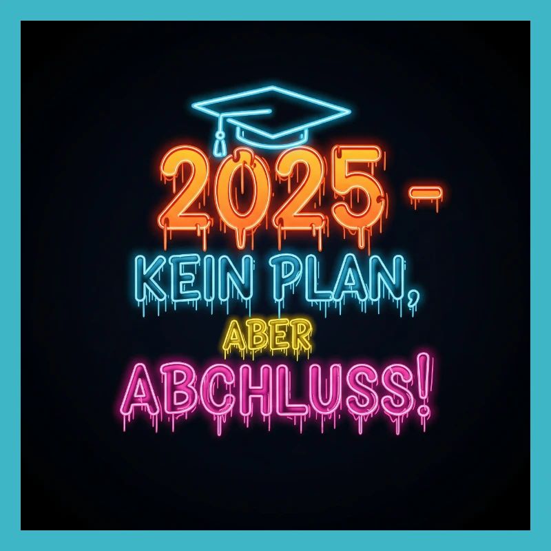 Stylisches Abschluss 2025 Design – Perfekt