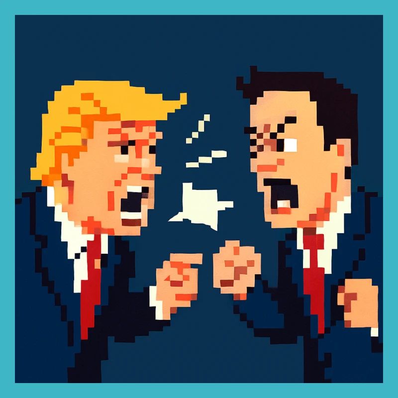 donald et elon ne s'aime plus