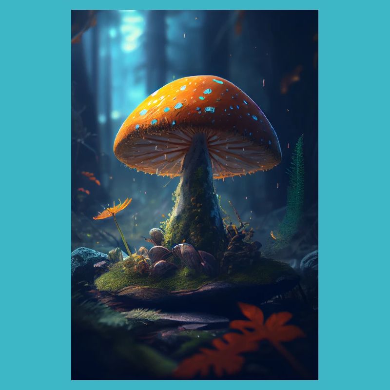 Forêt de champignons