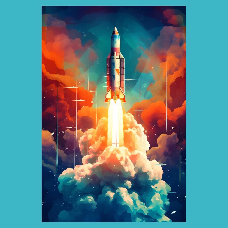 Fusée Astronautes Espace Espace Fumée