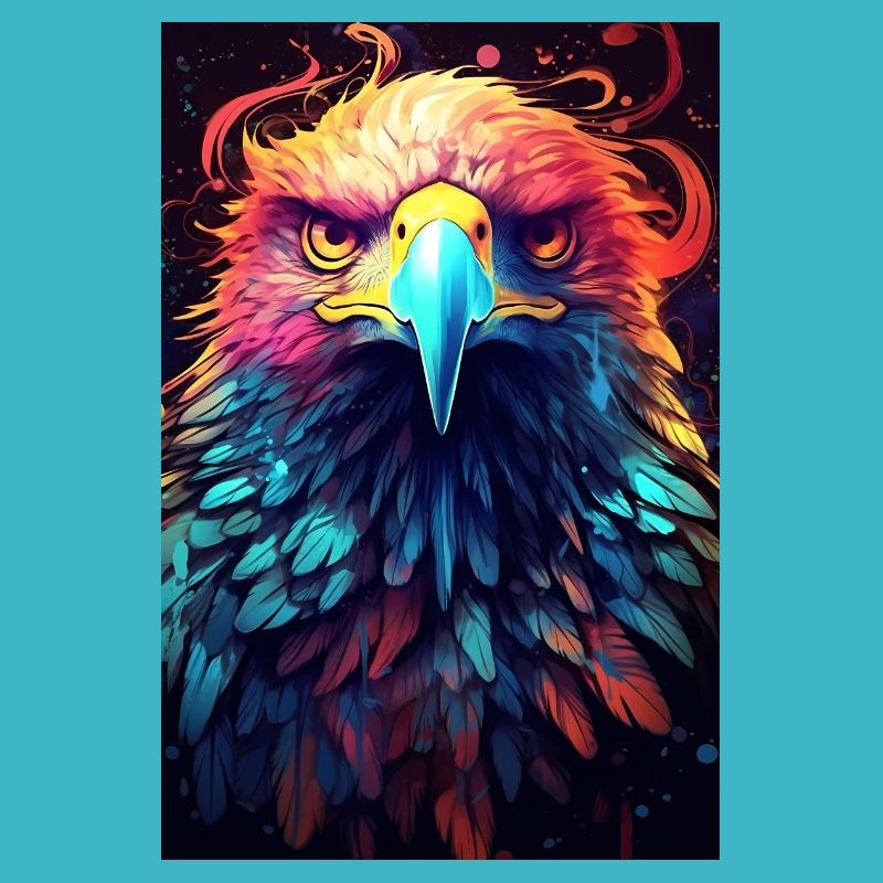 Eagle Animal Eagle Bald Eagle Colorful
