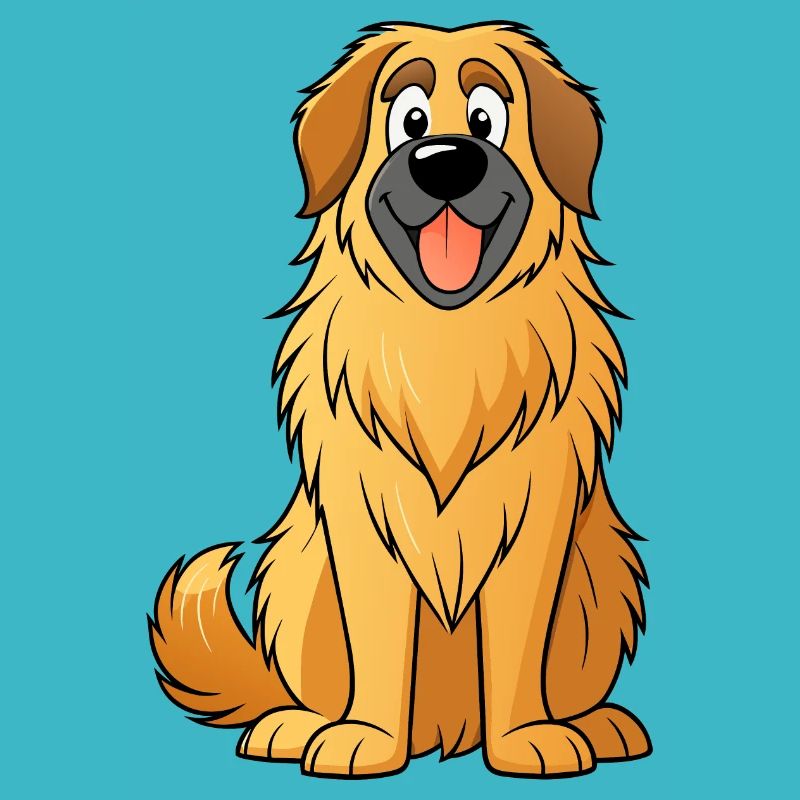 Gentle Leonberg : Impression d’Art numérique
