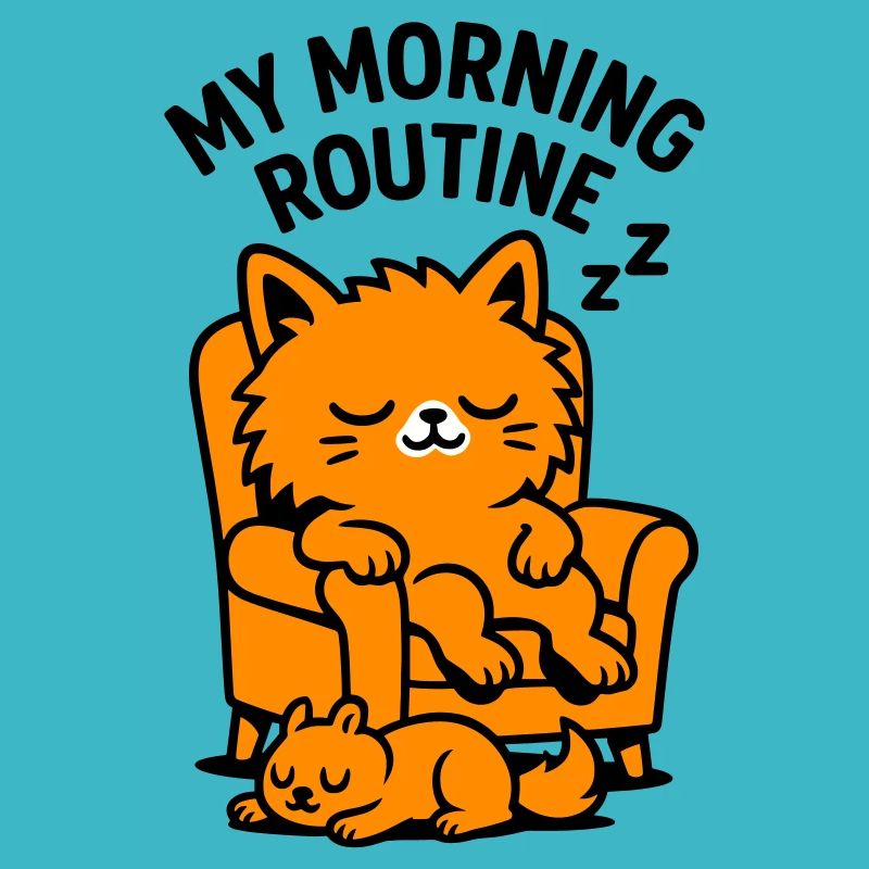 Morning Routine Cat