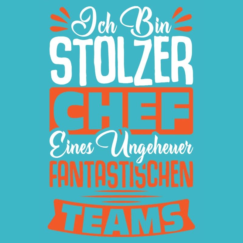 Stolzer Chef Chef Mann Abteilungsleiter Teamchef