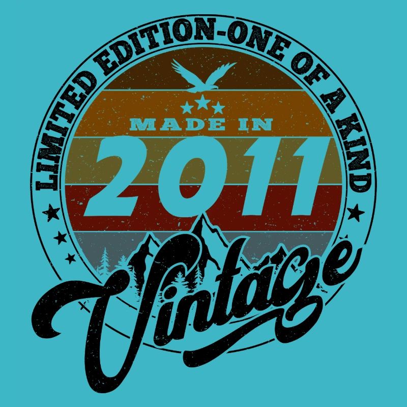Elegant Vintage: 2011 Retro Geschenk 2011 2025