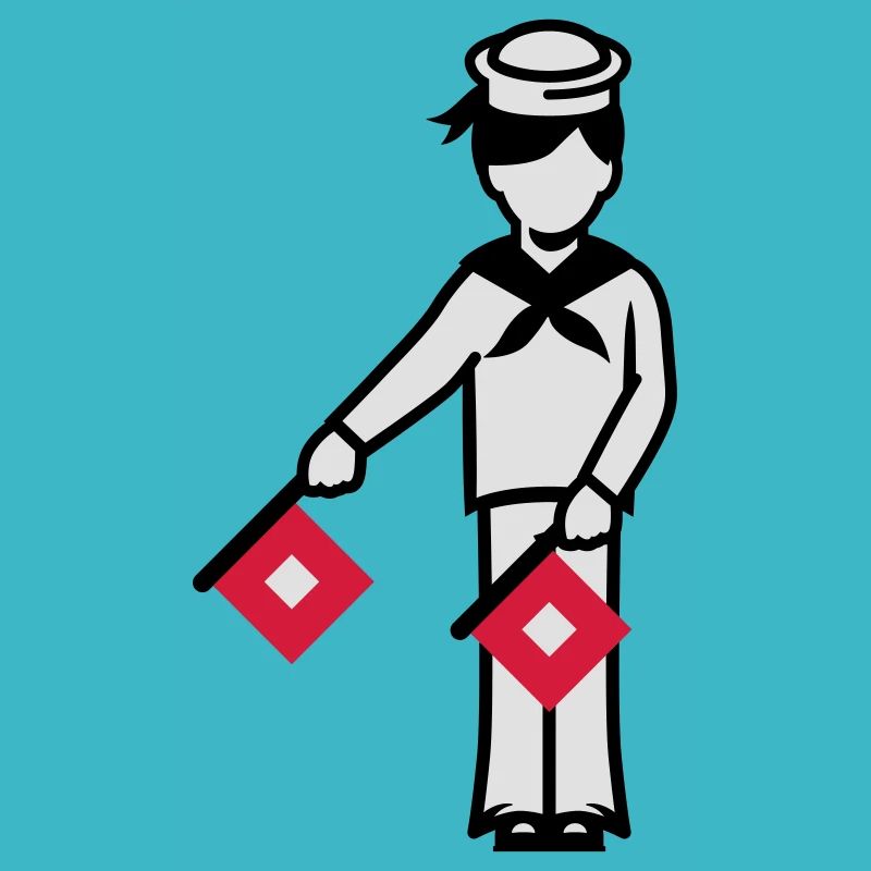 Sailor A1 one Winker alphabet