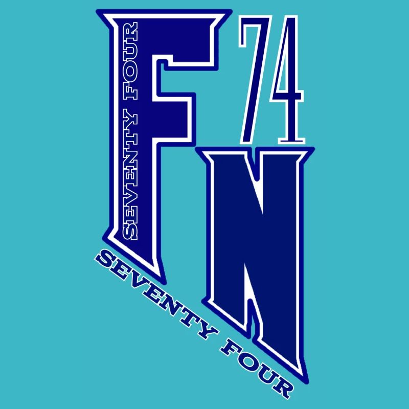 FN SEVENTY FOUR bleu