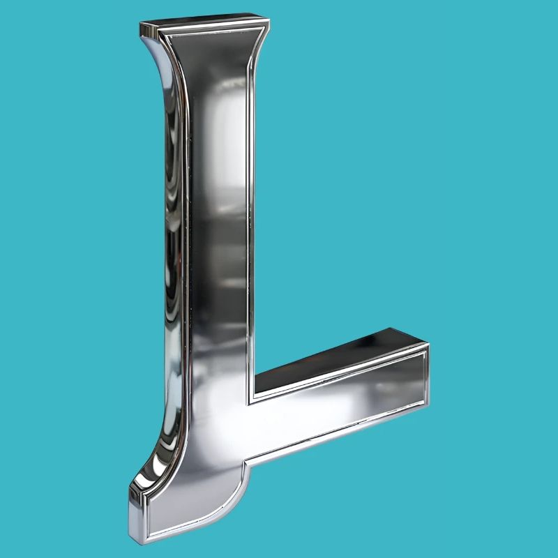 Chrome ,, L " Metallic