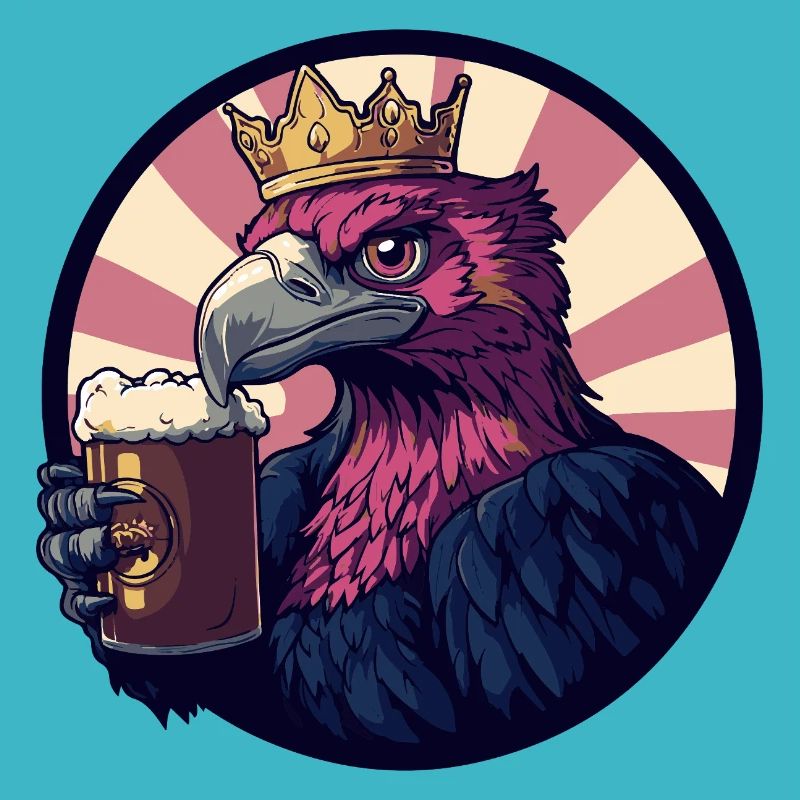 Harpyie Vogel Bier