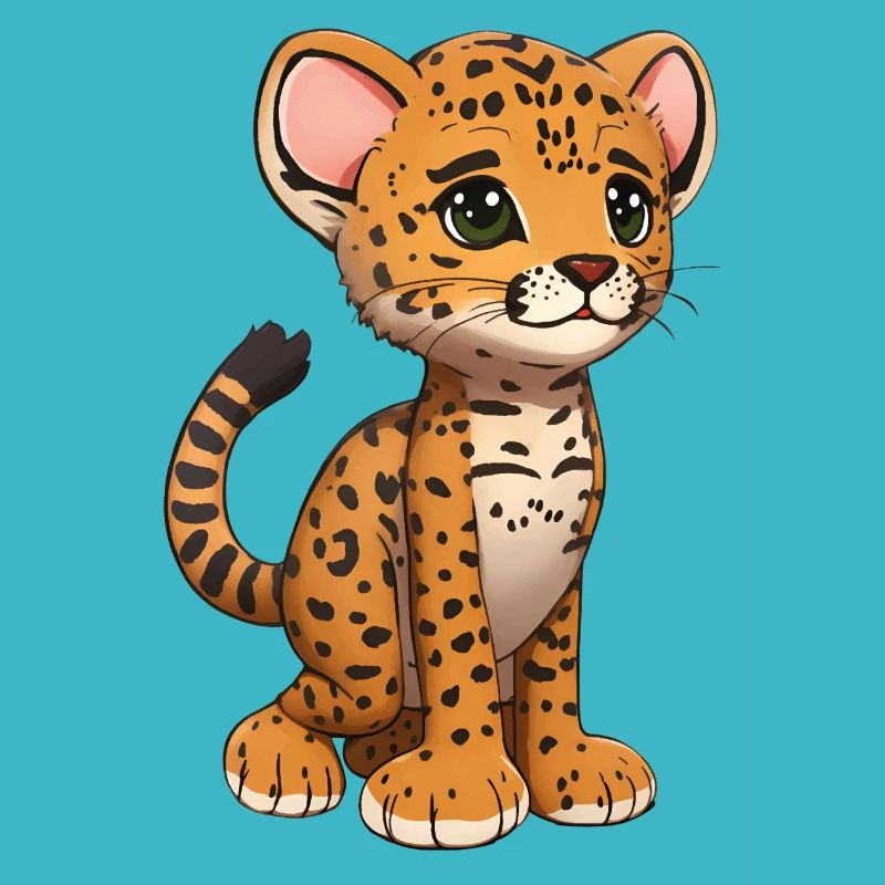 Totally cute cheetah