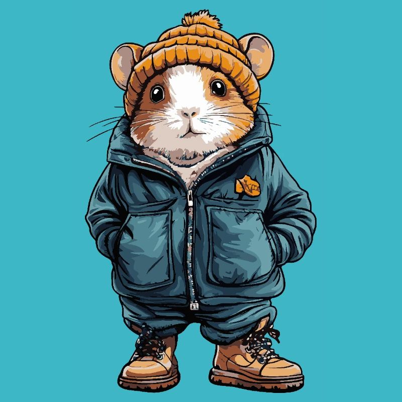 Hamster Drôle d’hiver